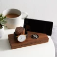 Personalised bedside watch and phone stand