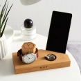 Personalised bedside watch and phone stand