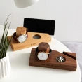 Personalised bedside watch and phone stand
