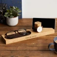 Personalised bedside watch and phone stand